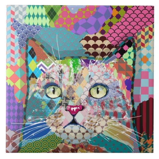 数々の-color cat 671パターン タイル (正面)