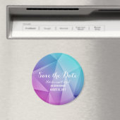 数々の-color Jewel Tones日付マグネットを保存 マグネット (インサイチュ (食洗機))