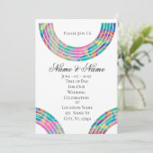 数々の-color Rainbows Thunder_Cove 招待状 (スタンド正面)