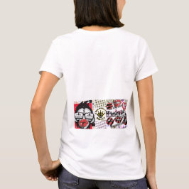 数々のMOM W/ハート万能She Fly Shirt Tシャツ