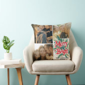 数々のPhot0ヴィンテージカラフルユニーククリスマス クッション (椅子)