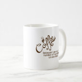数えられるからコーヒーおもしろい コーヒーマグカップ (正面右)