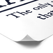 数える唯一の科目を数学で数える ポスター (角)