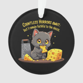 数え切れないほどの恐怖が待っているけれども僕は忠実であり続ける オーナメント