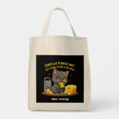 数え切れないほどの恐怖が待っているけれども僕は忠実であり続ける トートバッグ (裏面)