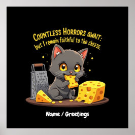 数え切れないほどの恐怖が待っているけれども僕は忠実であり続ける ポスター