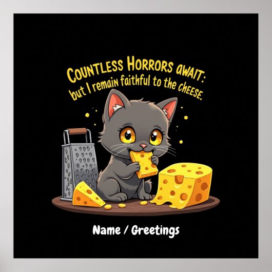 数え切れないほどの恐怖が待っているけれども僕は忠実であり続ける ポスター (正面)