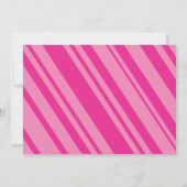 数おもしろいの最初誕生日の招待 招待状 (裏面)