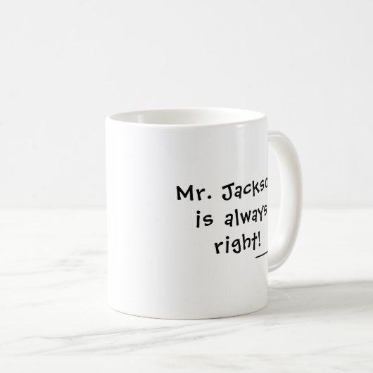 数おもしろい学先生新学期の冗談 コーヒーマグカップ (正面右)