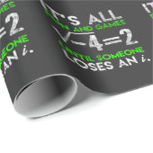 数おもしろい学虚数方程式ユーモア ラッピングペーパー (ロールコーナー)