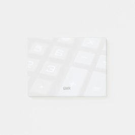 数および記号の鍵は衰退します ポストイット