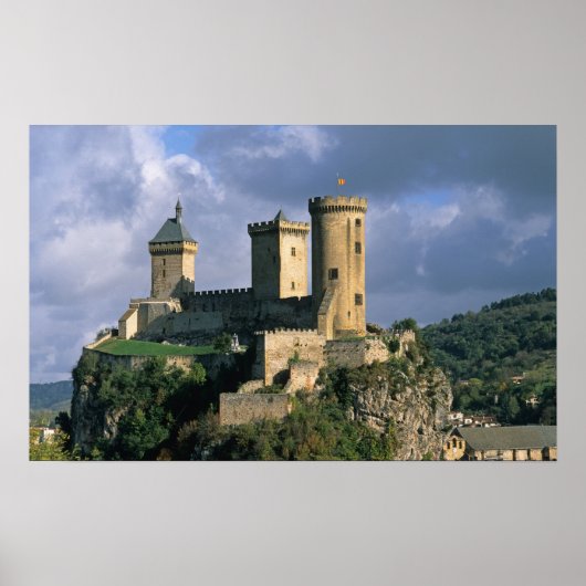 数のシャトー・コムタル・シャトー ポスター (正面)