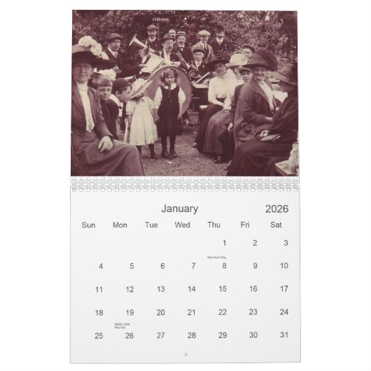 数の強さ カレンダー (1月 2026)