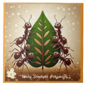 「数の強さ」 タイル (正面)