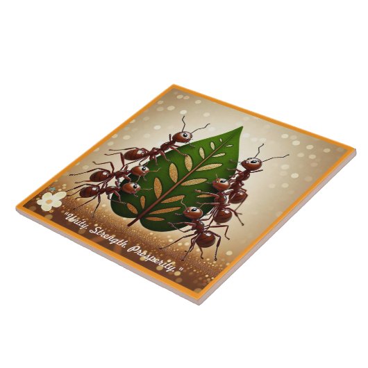 「数の強さ」 タイル (側面)