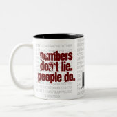 数はありません。 人々は! ツートーンマグカップ (左)