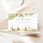 数を推測する野生の植物性ゲームカード エンクロージャーカード