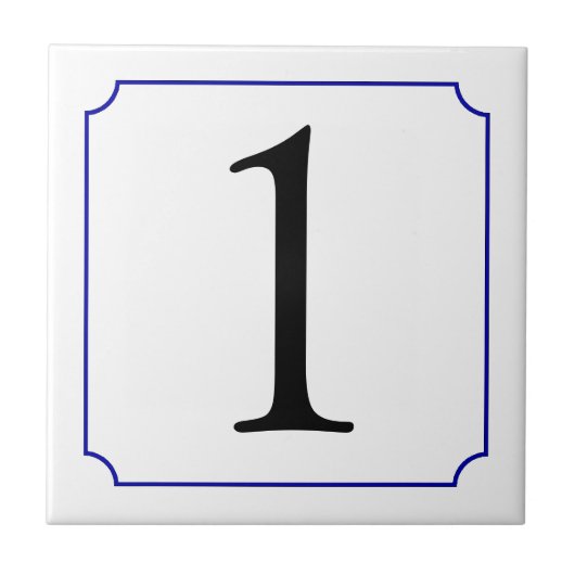 数イタリアン数 タイル (正面)