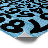 数カッコいい錯覚 ポスター (角)