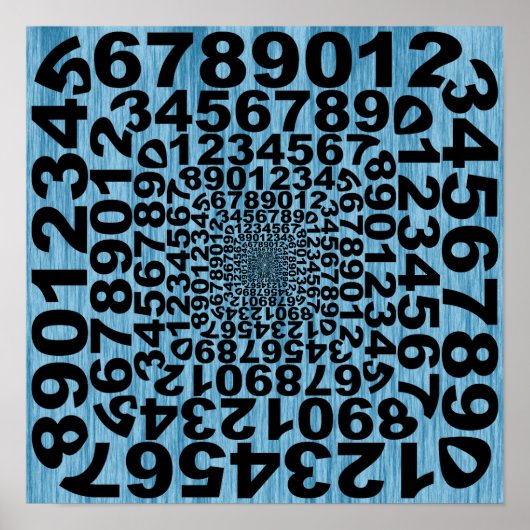 数カッコいい錯覚 ポスター (正面)