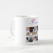 数マグによる愛 コーヒーマグカップ (正面左)