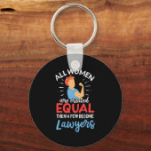 数人の女性が弁護士になる キーホルダー (正面)