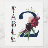 数値テーブルワインラベル。ワインラベル ワインラベル (シングルラベル)