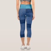 数値パターン01 w青BG カプリレギンス (裏面)