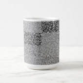 数値パターン01 w LGrey コーヒーマグカップ (中央)