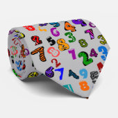 数値パターン ネクタイ (ロール)