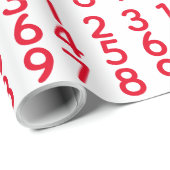 数値プリント ラッピングペーパー (ロールコーナー)