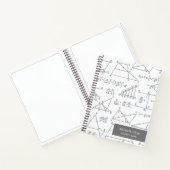 数値図パターングラフ紙 ノートブック (内部)