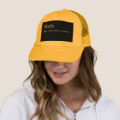 数値定義 – 皮肉な帽子 キャップ (インサイチュ)