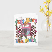 数値日おもしろい算数日計算先生スタッド カード (黄色い花)