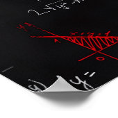 数値横書きポスター ポスター (角)