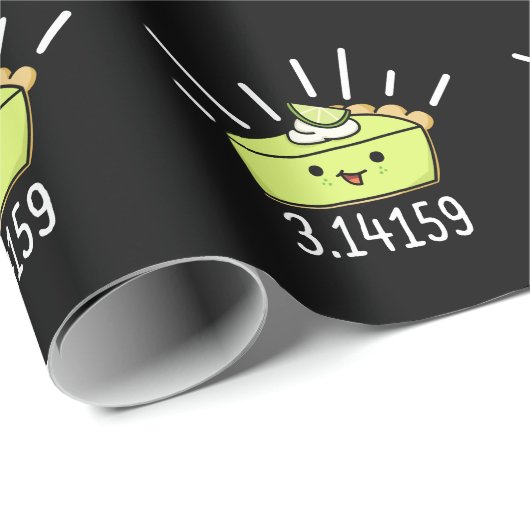 数値演算パイおもしろいプンダークBG ラッピングペーパー (ロールコーナー)
