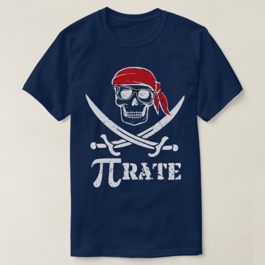 数値演算先生おもしろいPi Tシャツ (デザイン正面)