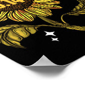 数値演算先生のPi日3.14数値シンボル ポスター (角)