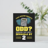 数値演算先生パントギフト ポストカード (スタンド正面)