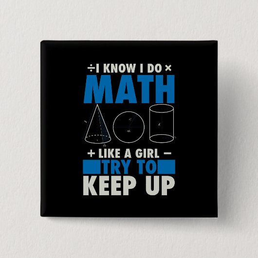 数値演算先生パントギフト 缶バッジ (正面)