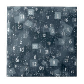 数値演算抽象芸術 タイル (正面)