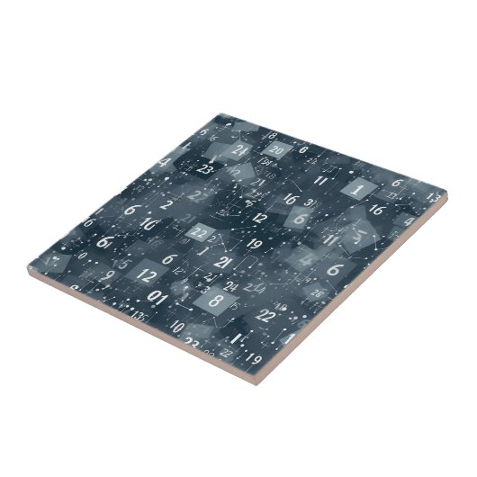 数値演算抽象芸術 タイル (側面)