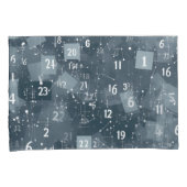 数値演算抽象芸術 枕カバー (正面右)