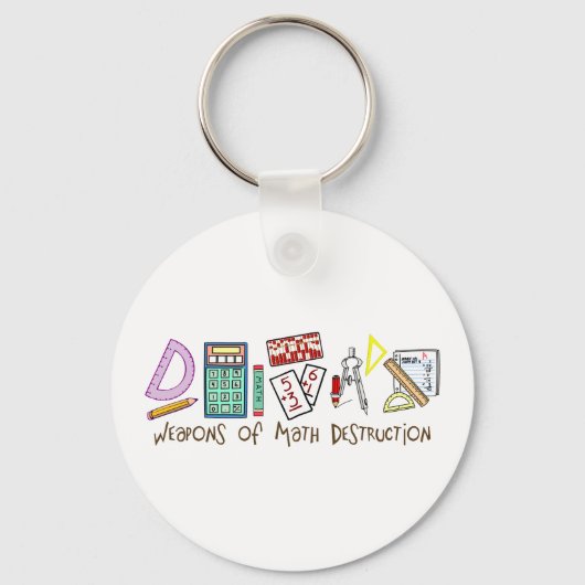 数値破壊兵器 キーホルダー (正面)