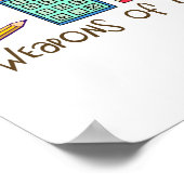 数値破壊兵器 ポスター (角)