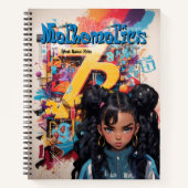 数値調和:数学ノート ノートブック (正面)