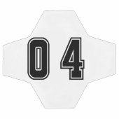 数値04 サッカーボール (フラット)