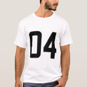 数値04 Tシャツ (正面)