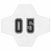 数値05 サッカーボール (フラット)