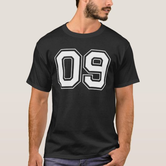 数値09 Tシャツ (正面)